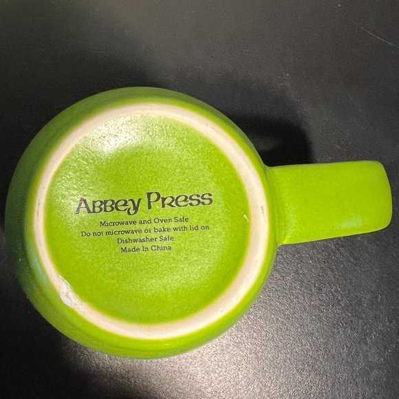 Abbey Press “You Are An Amazing Woman” Green Stoneware Mug - Picture 5 of 6